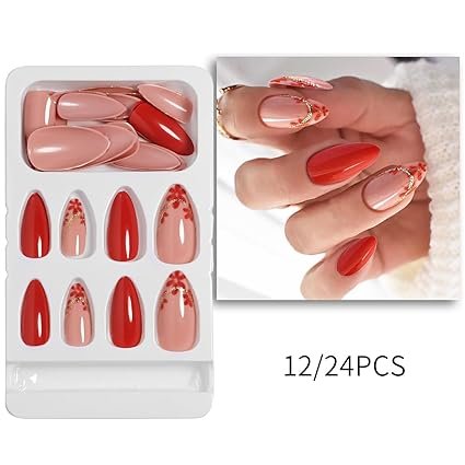 Fall Nails - Artificial Fall Nails with Acrylic Nails for Women And Girls - Buy Now